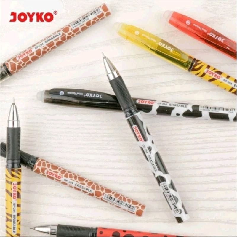 

Pulpen Gel Joyko GP-294 Shovanna Erasable || Bisa Hapus 0,5mm (isi 12 pcs)