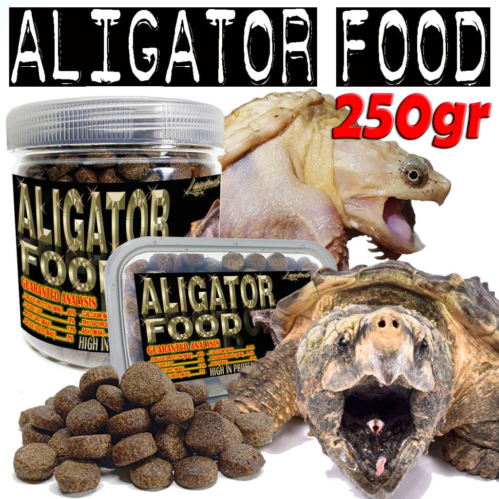 250GR MAKANAN KURA AIR AST ALIGATOR FOOD REPTILE CST COMMON SNAPPING TURTLE  REPTILE ALLIGATOR TURTL