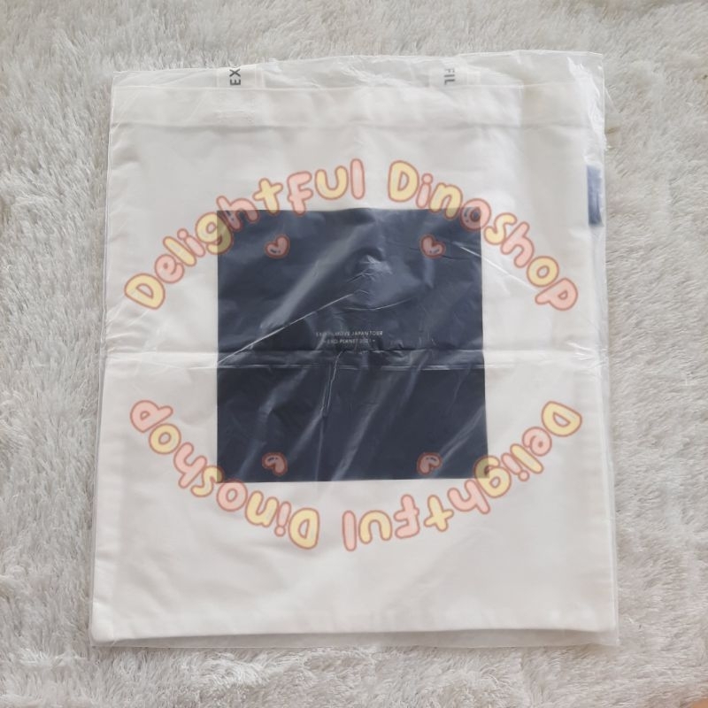 (READY STOCK) EXO OFFICIAL MERCHANDISE JAPAN CONCERT FILMLIVE TOTE BAG TOTEBAG FILM LIVE GOODS