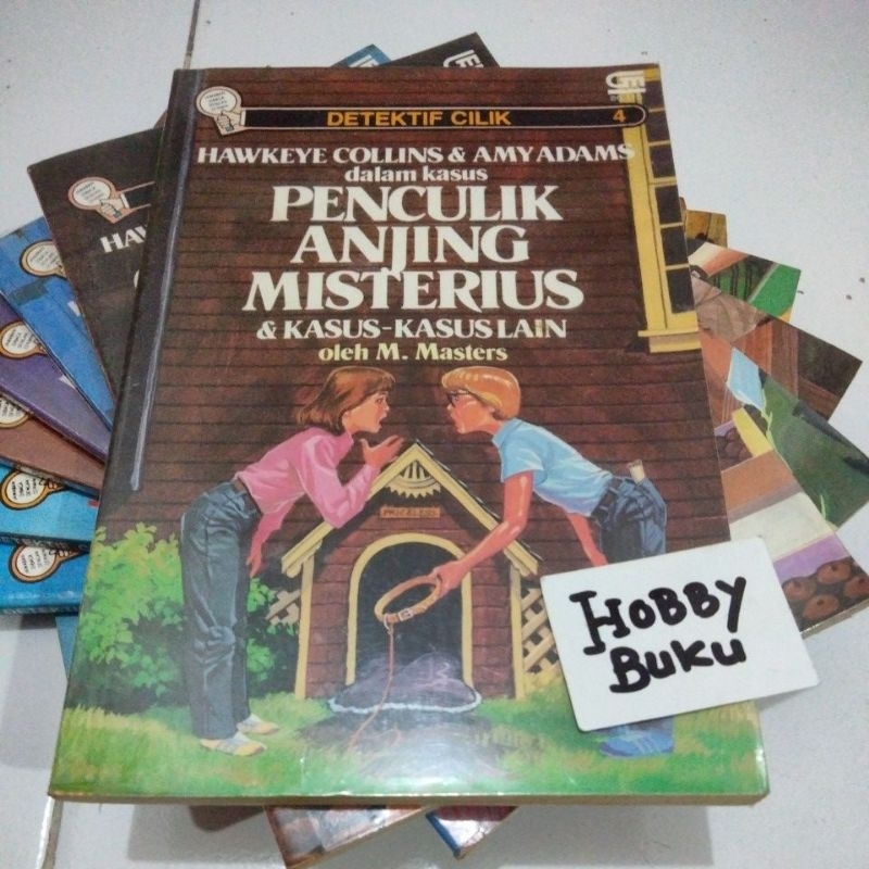 Novel Detektif Cilik Hawkeye Collins Amy Adams