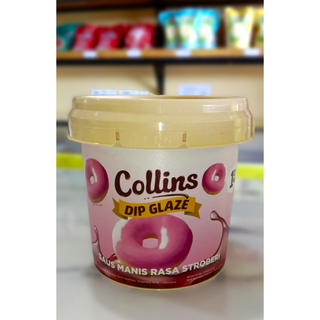 

Collins Dip Glaze Strawberry 1kg