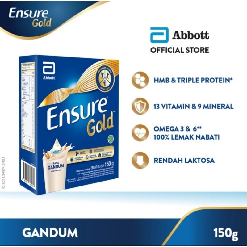 Ensure Gold HMB Gandum 150gr Promo