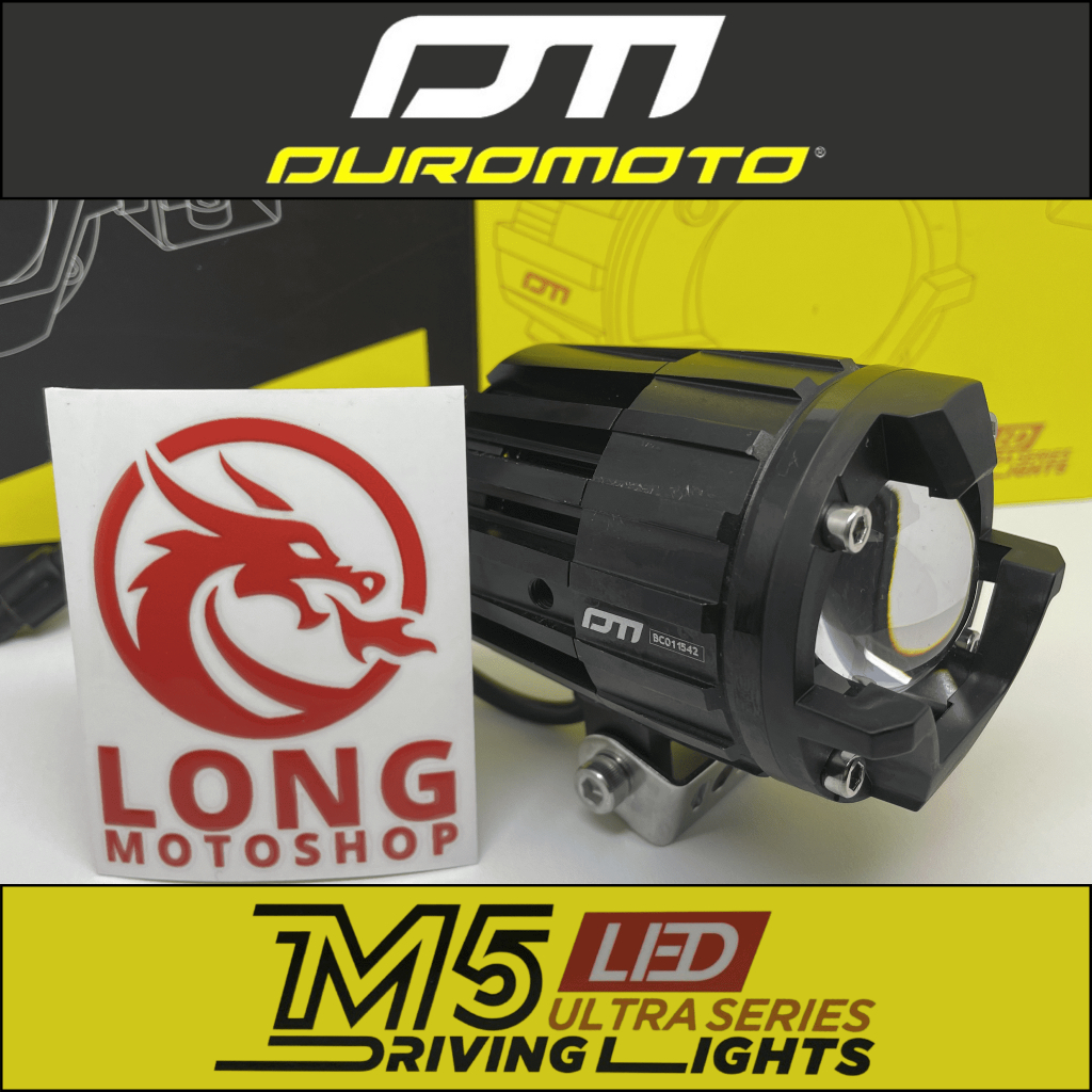 Lampu LED Original Duromoto M5 - 1 Set 60 Watt Dapat 2 Pcs - Cocok Untuk Motor