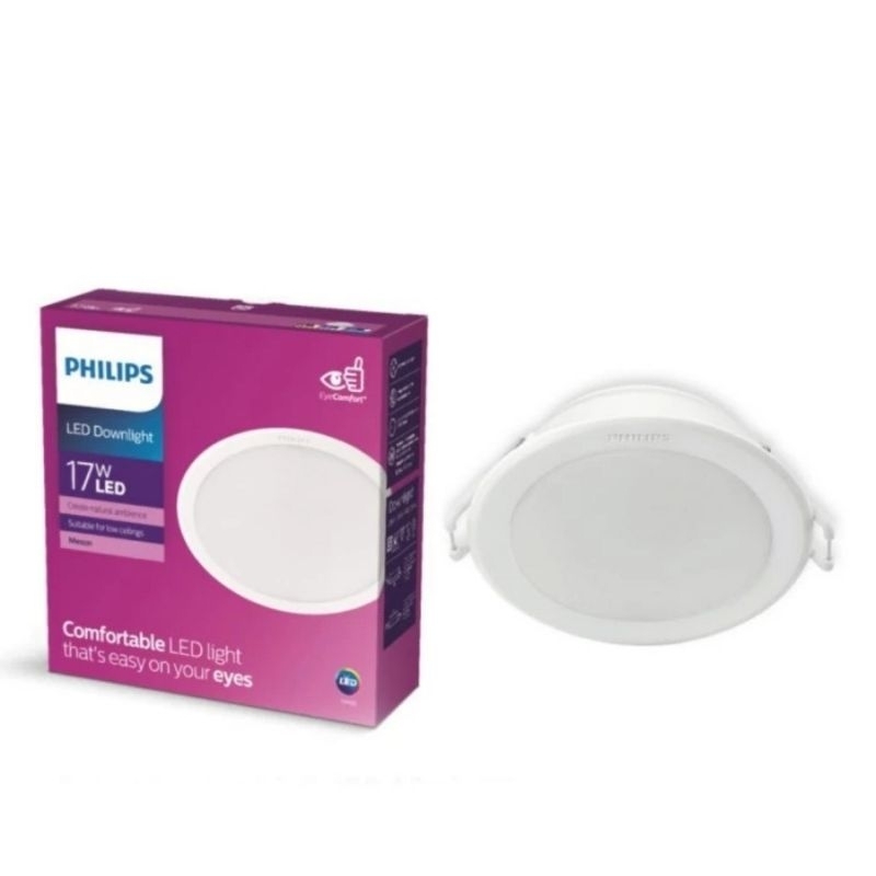 Lampu LED Downlight Inbow Meson 17W 17Watt 6" 59466 Philips