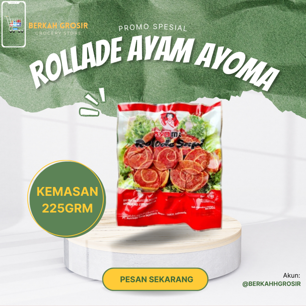 

ROLLADE SAPI AYOMA 225GRM