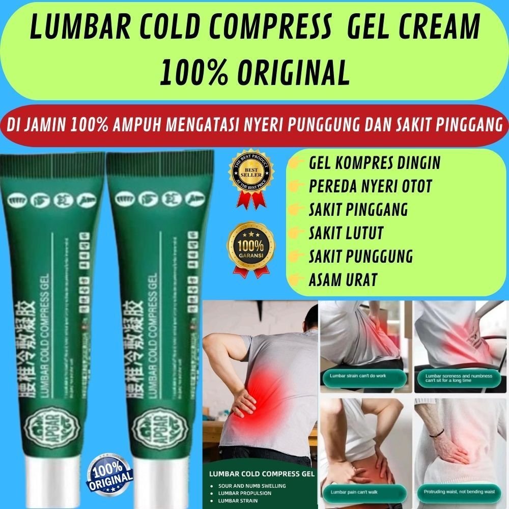 APGAR lumbar cream Lutut Gel Pereda Lumbar Spine Joint Pain Cervical Disc Gel 20g Joint Bone Therapy