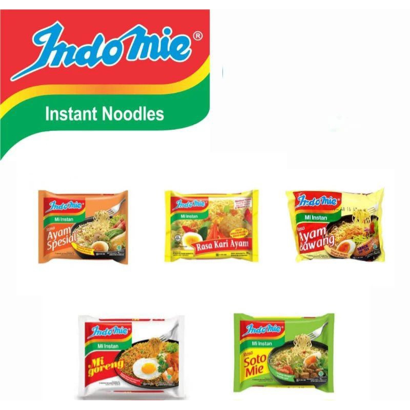 

Indomie goreng original dan kuah all varian 85gr
