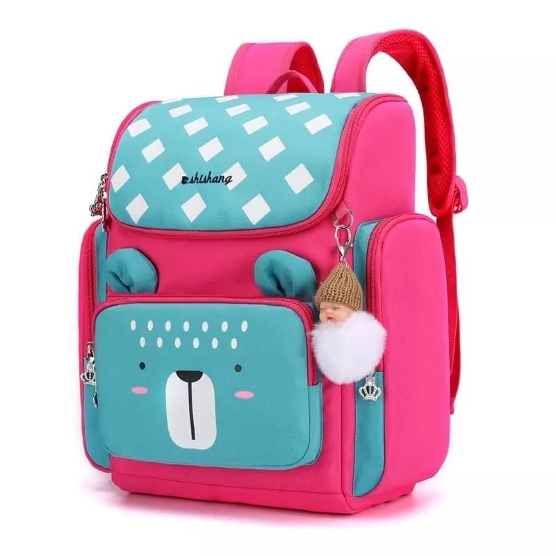 TAS RANSEL SEKOLAH SD SMP SMA MOTIF LUCU TAS HADANG WANITA PRIA