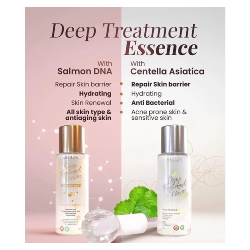 MS GLOW DEEP TREATMENT ESSENCE ORIGINAL / MS GLOW DEEP TREATMENT ESSENCE SALMON DNA / MS GLOW DTE CE