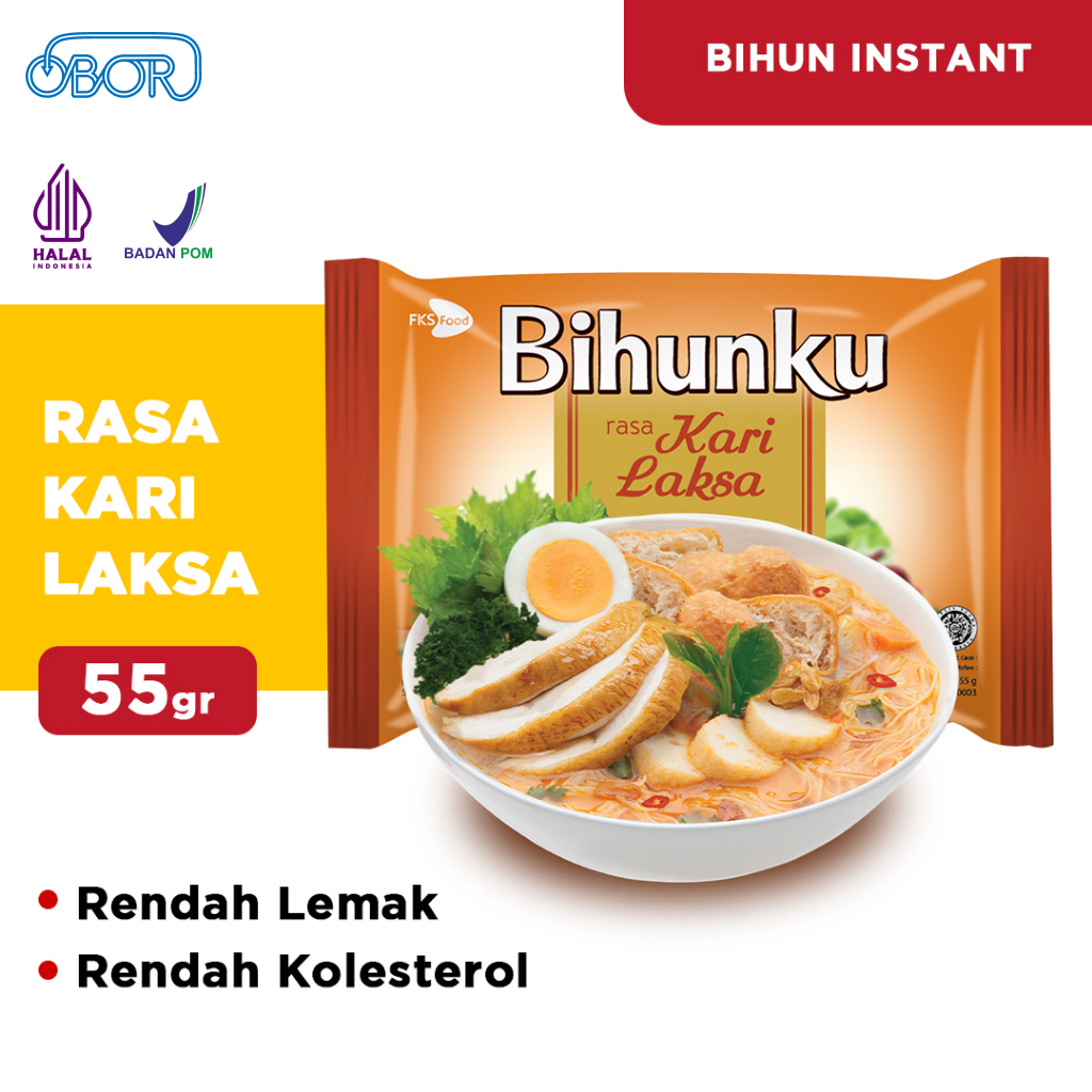 

Bihunku Kari Laksa 55 gr | Bihun Instant | Vermicelli | OBOR FOOD