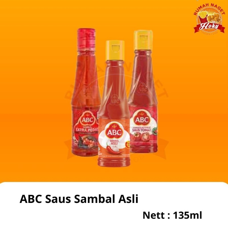 

ABC Saus Sambal Asli / Sambal Extra Pedas / Tomat 135 ml