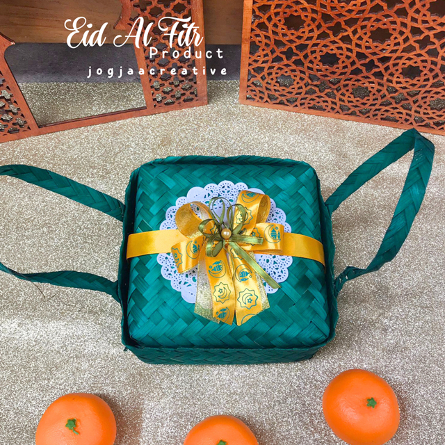 LEBARAN SERIES | BESEK JINJING WARNA PITA LEBRAN BESEK UNIK BESEK MAKAN Besek Jinjing Warna Tema Leb