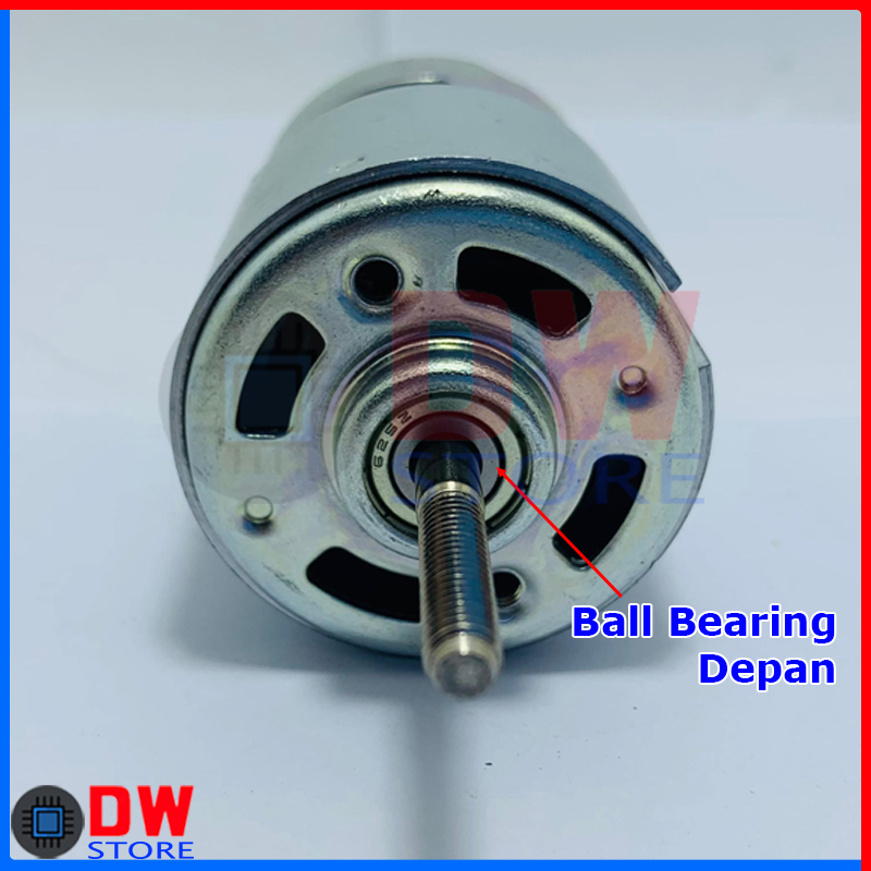 Dinamo DC Motor RS-755 755 12V 21V Mesin Potong Rumput Lawn Mower