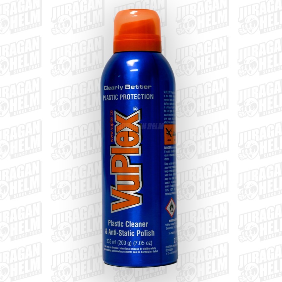 Vuplex Plastic Cleaner 235ml Pembersih Visor Kaca Plastik