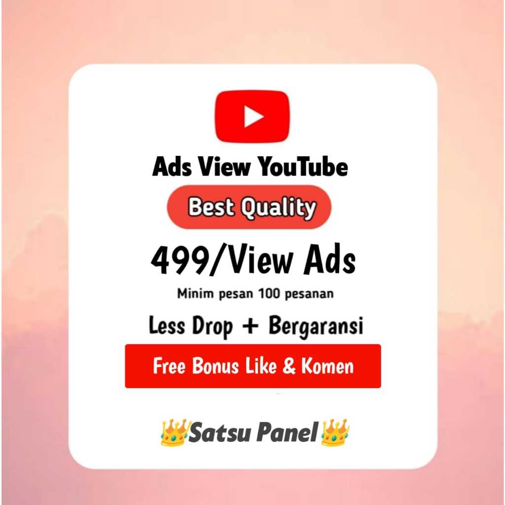 Ads View YouTube - View Iklan YouTube Untuk Boost Adsense