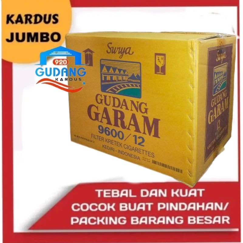 

KARDUS JUMBO / PINDAHAN UKURAN 52 x 37 x 40