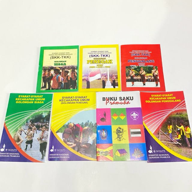 

Buku SKU, SKK, SAKU Pramuka Siaga Penggalang Penegak