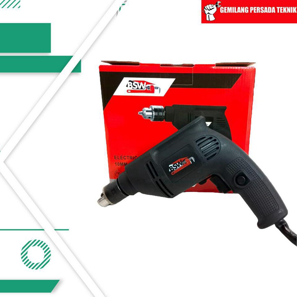 MESIN BOR LISTRIK BSW 1MM  ELECTRIC DRILL 1 MM  BOR MURAH BAGUS