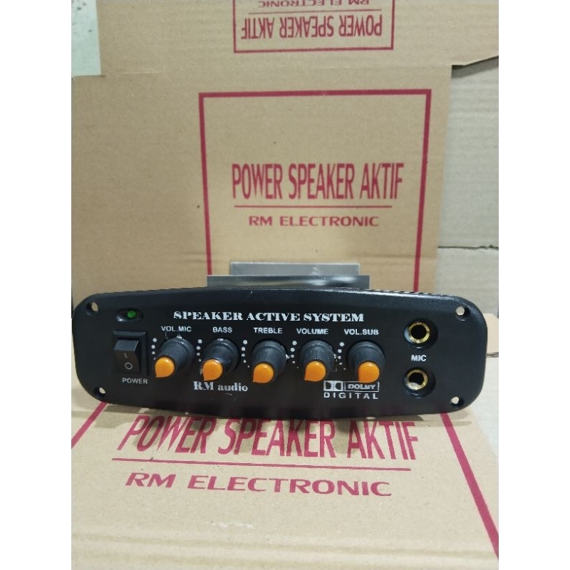 Terangshop17 Kit Power Spiker Aktif Mono Plus Trafo 3 Amper