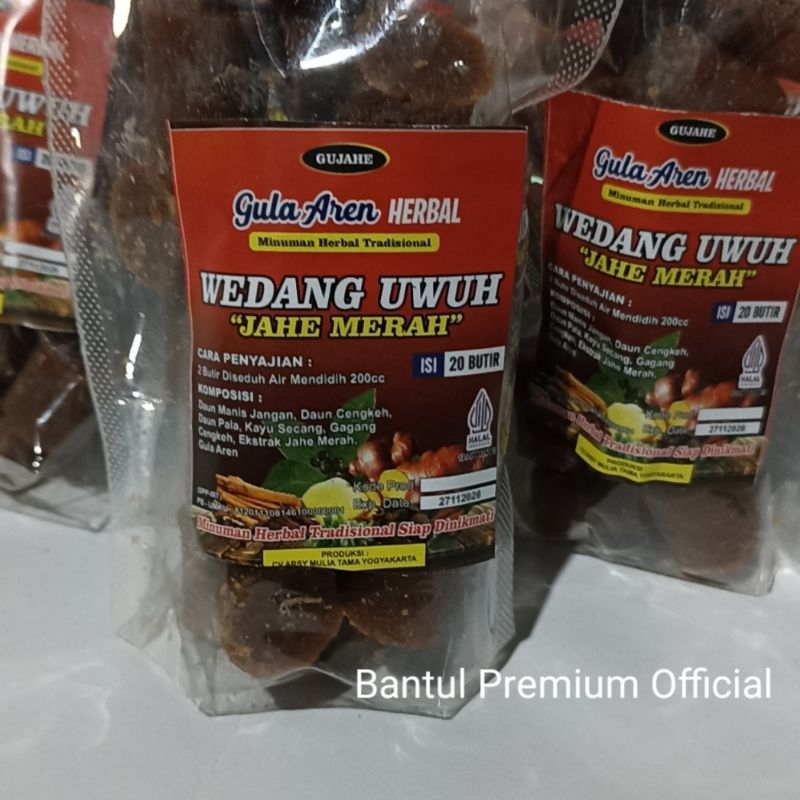 

WEDANG UWUH JAHE MERAH GULA AREN / Minuman Herbal Tradisional Alami