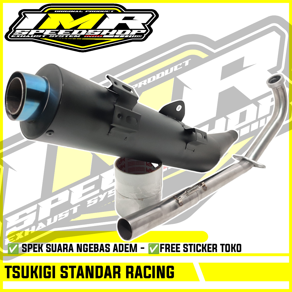 KNALPOT TSUKIGI JUPITER MX 135 OLD NEW MX KING 150 JUPITER Z Z1 VEGA R ZR RR FORCE ASTREA GRAND SUPR