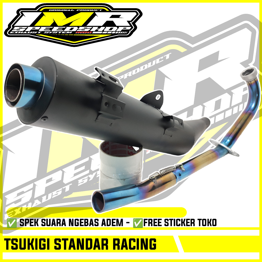 KNALPOT TSUKIGI JUPITER MX 135 OLD NEW MX KING 150 JUPITER Z Z1 VEGA R ZR RR FORCE ASTREA GRAND SUPR