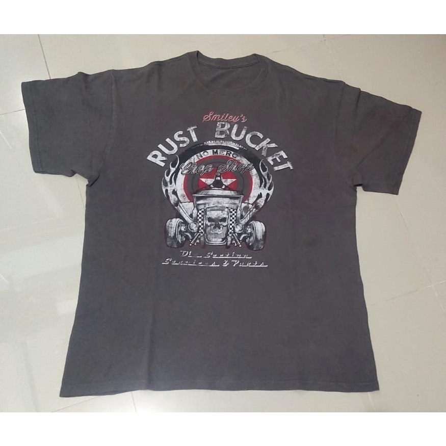 Kaos Vintage Smiley’s Rust Bucket Tee Ori L3G1t