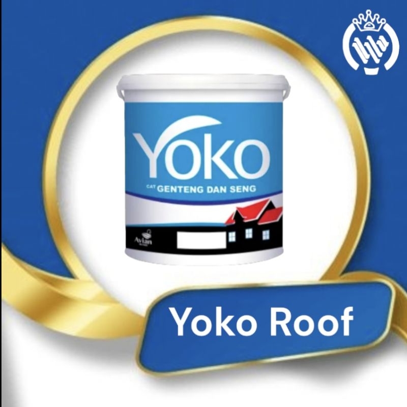 Cat Genteng dan Seng Yoko 4 Kg