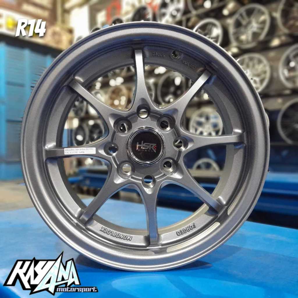 Velg Mobil Hiroshima R14 Avanza Brio Mirage Agya Sigra Vios Velg Racing Ce28 R14