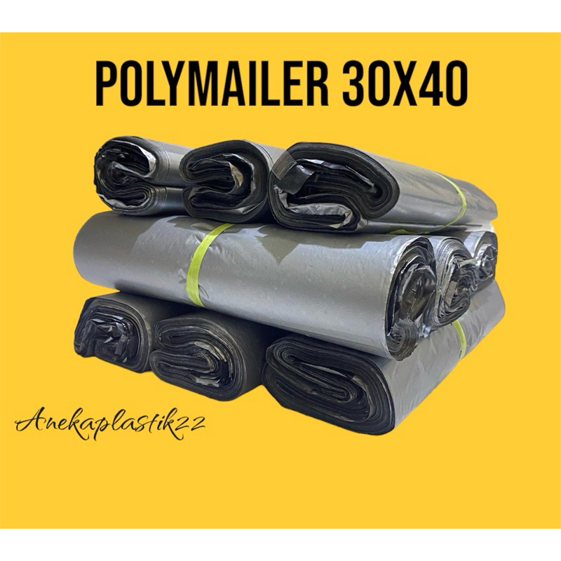 Plastik packing polymailer 30x40