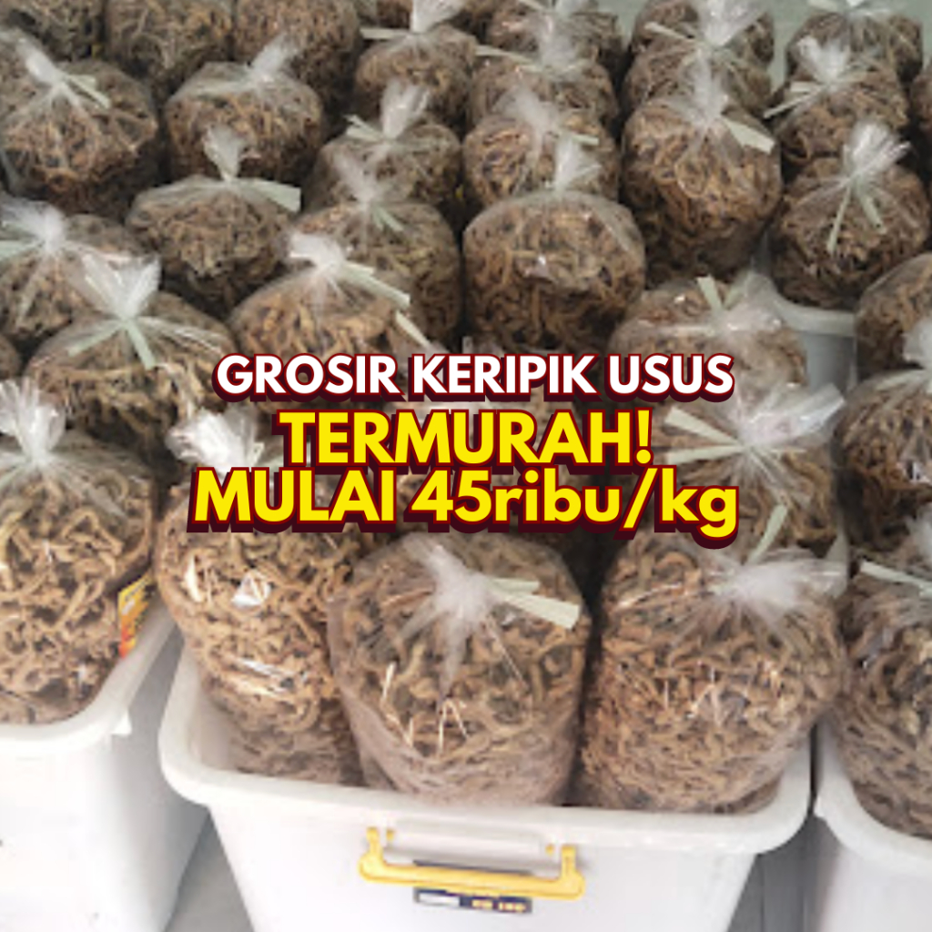

GROSIR KERIPIK USUS TERMURAH