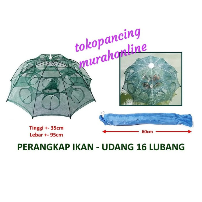 PERANGKAP IKAN UDANG MODEL PAYUNG