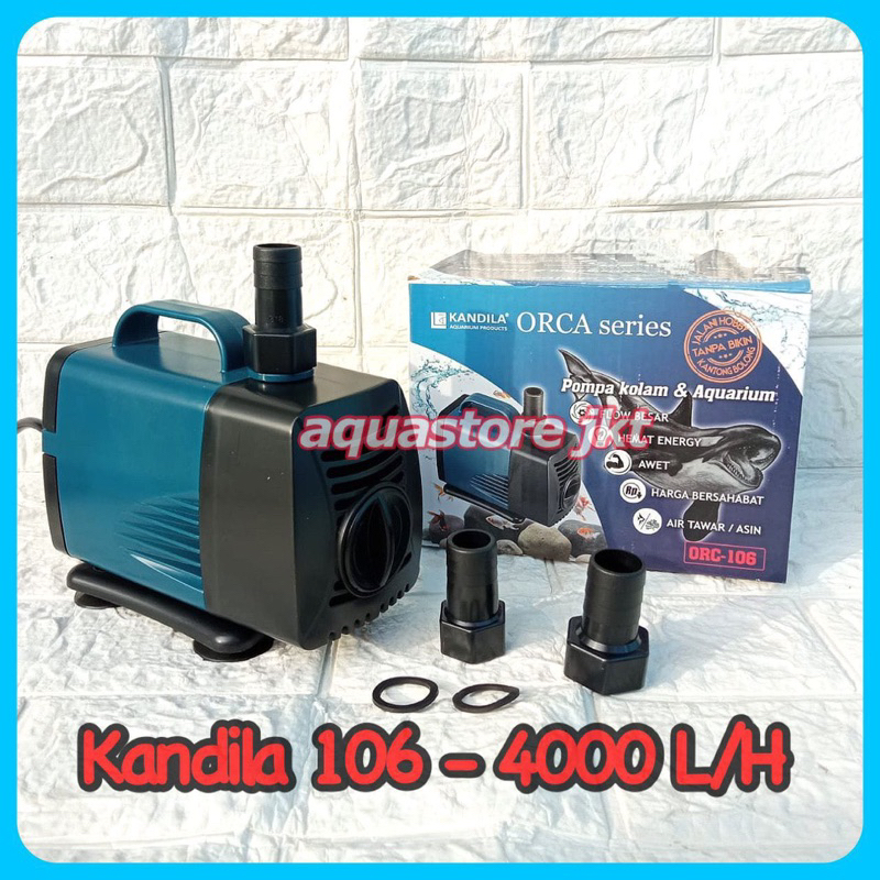 Kandila orca pompa mesin aquarium kolam ikan kandila orca 106 4000 L/H mesin kolam ikan besar