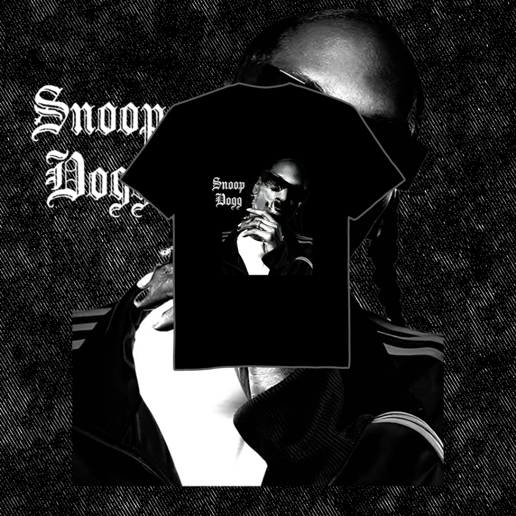 (Oversized T-Shirt) Rapper Series - Snoop Dog | Kaos Oversize
