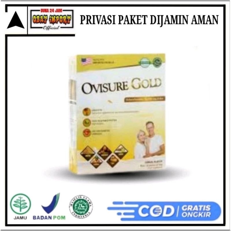 

Ovisure Gold Susu Nutrisi Tulang Dan Sendi Original BPOM 12 Sachet Original