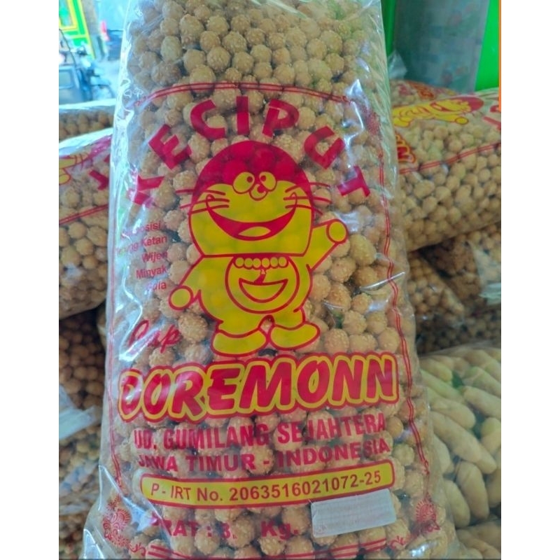 

1kg Ciput bulat doraemon asli empukk enak best seller