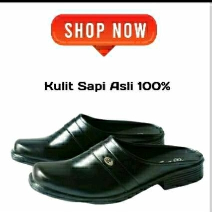 Sandal Selop Kulit Pria Original 100%