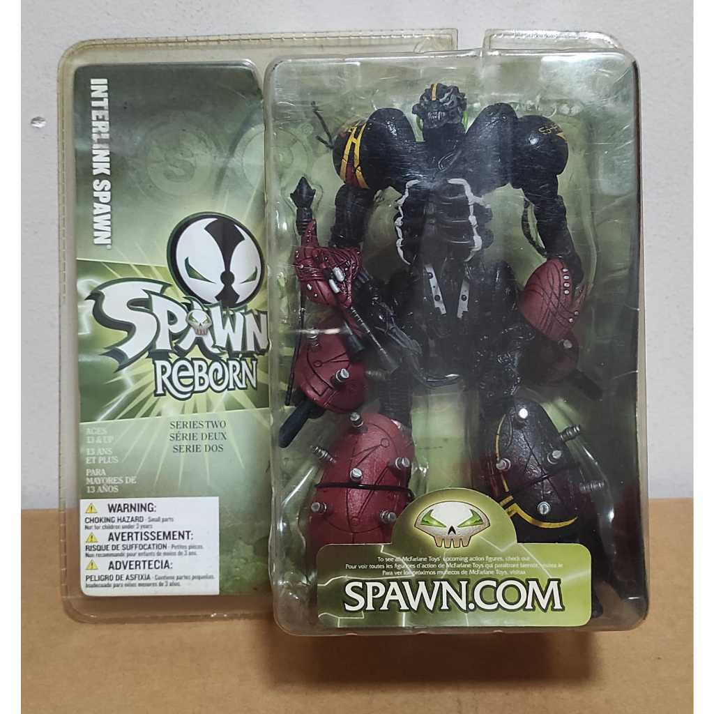 McFarlane 2004 Spawn Reborn Series 2 INTERLINK SPAWN | TRI Card