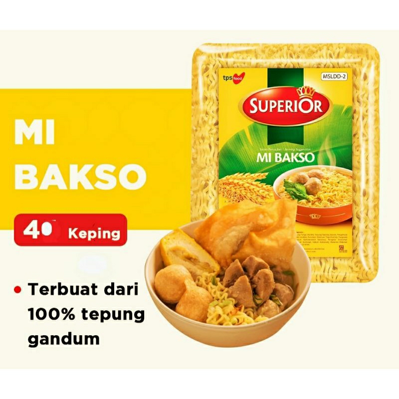 

MIE KERING/MIE BAKSO SUPERIOR