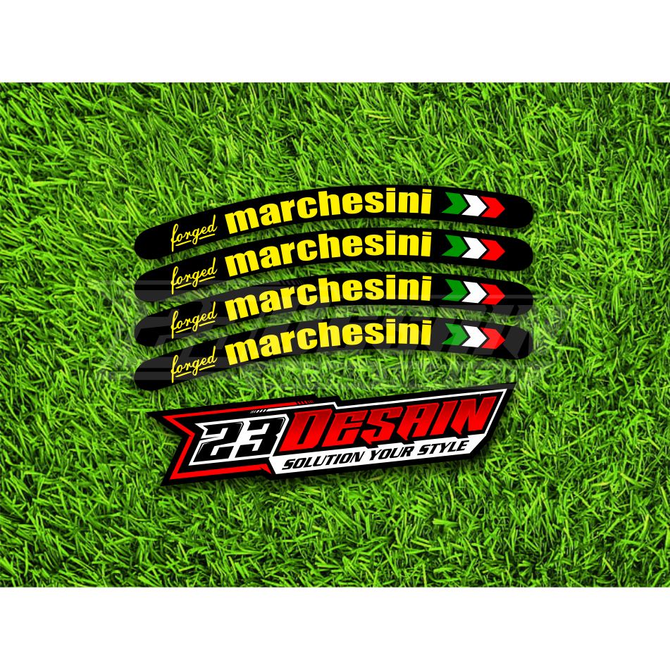 STIKER VELG FORGED MARCHESINI STIKER MARCHESINI STIKER VELG DAYTONA LIST VELG DAYTONA STIKER DAYTONA