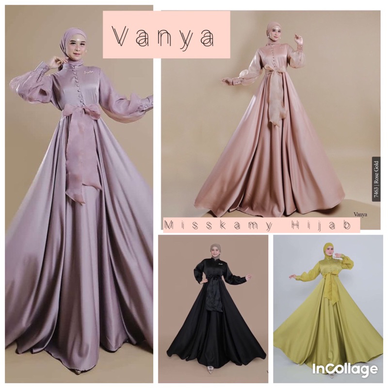 MK VANYA MAXY DRESS IMPOR MISSKAMI HIJAB