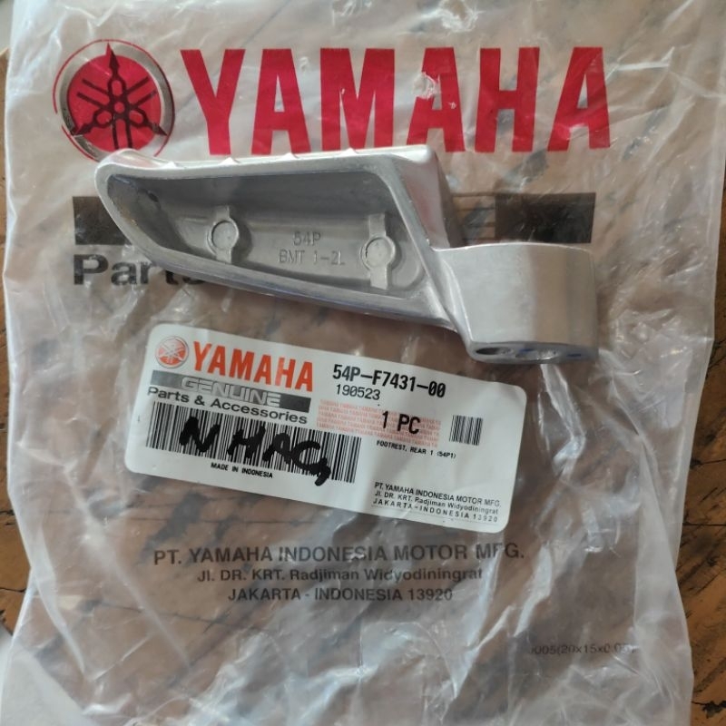 besi footstep belakang kiri LH mio j, soul gt 115, mio gt ori yamaha