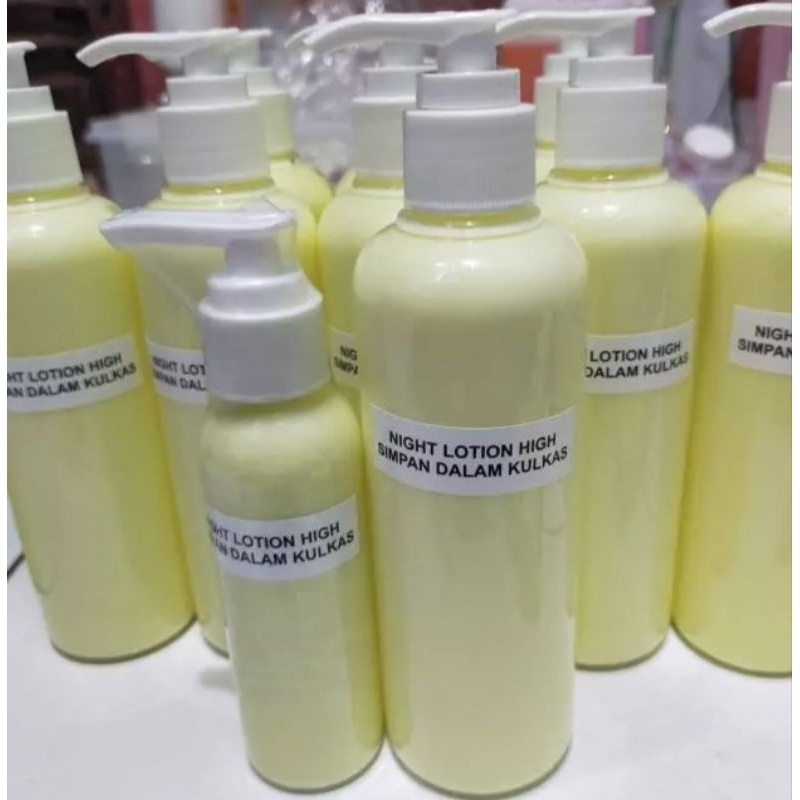 Night Lotion Super Whitening High Dosis / Lotion Forte Malam
