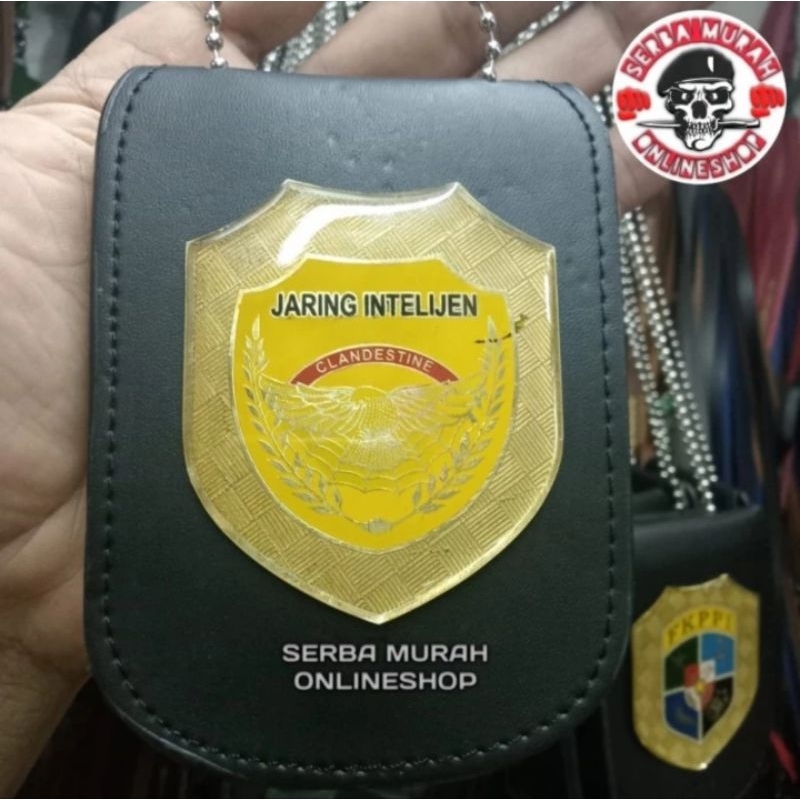 

HOLDER ID CARD LANYARD NAME TAG MODEL KALUNG LOGO JARINGAN INTELEGENT BEST QUALITY