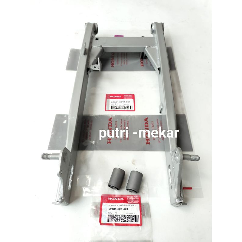SWING ARM KOMPLIT (KFM) HONDA ORIGINAL SUPRA FIT LAMA / SUPRA FIT NEW