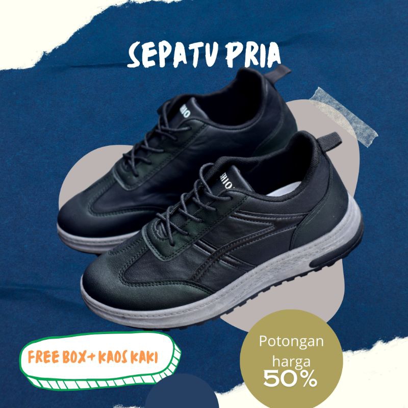 SEPATU IMPORT BOOTS PRIA CS - 014