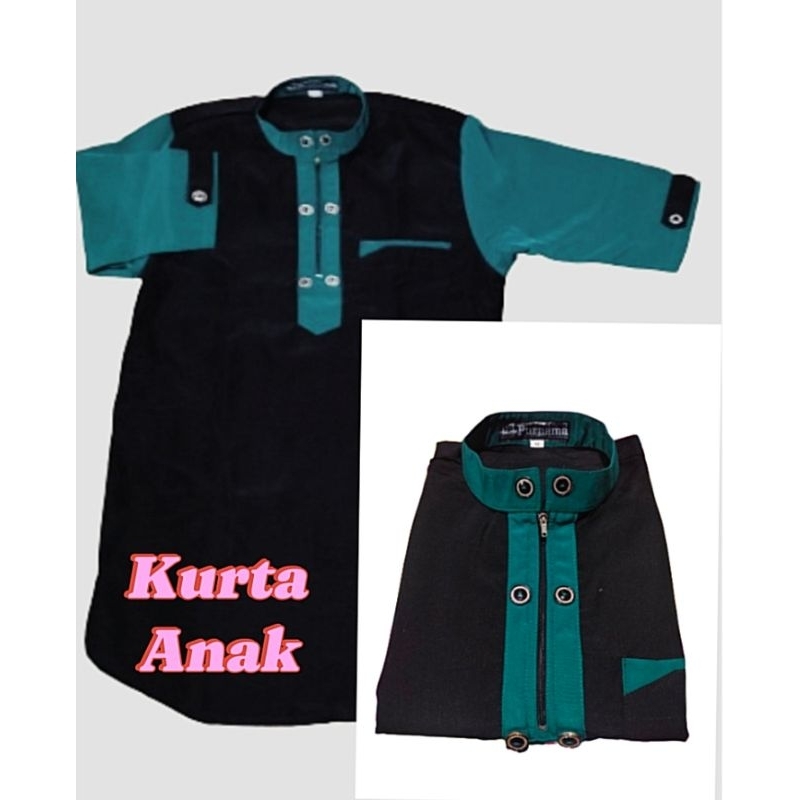 baju muslim anak 6-14 tahun#kurta anak laki laki