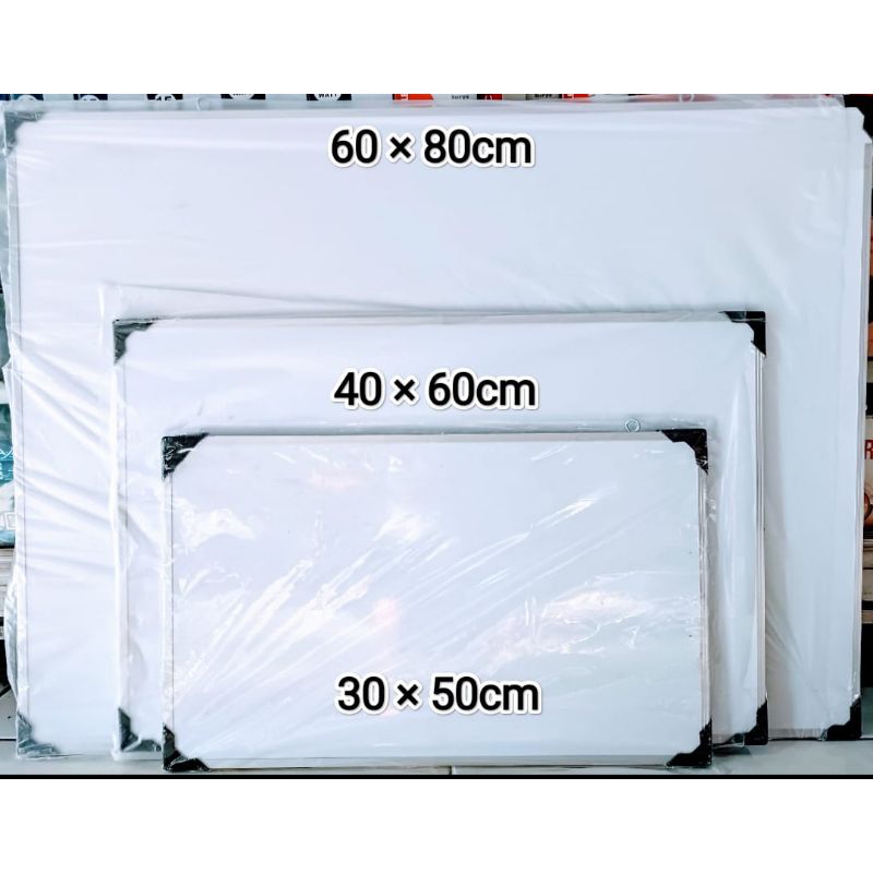 

papan tulis whiteboard 30x50cm