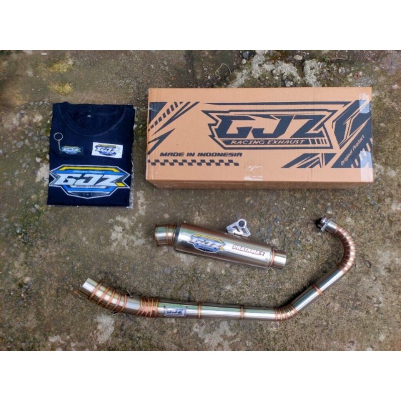 Knalpot Original Gjz Racing Exhaust Vixion Old Vixion New Nvl Nva Step Standar