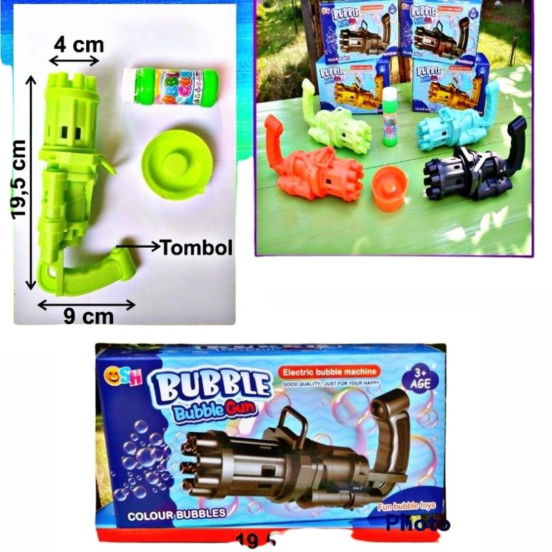 MAINAN GELEMBUNG/MAINAN BUBBLE GATLING GUN (BOX) SH 675